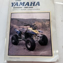 Clymer Yamaha Warrior Repair Manual