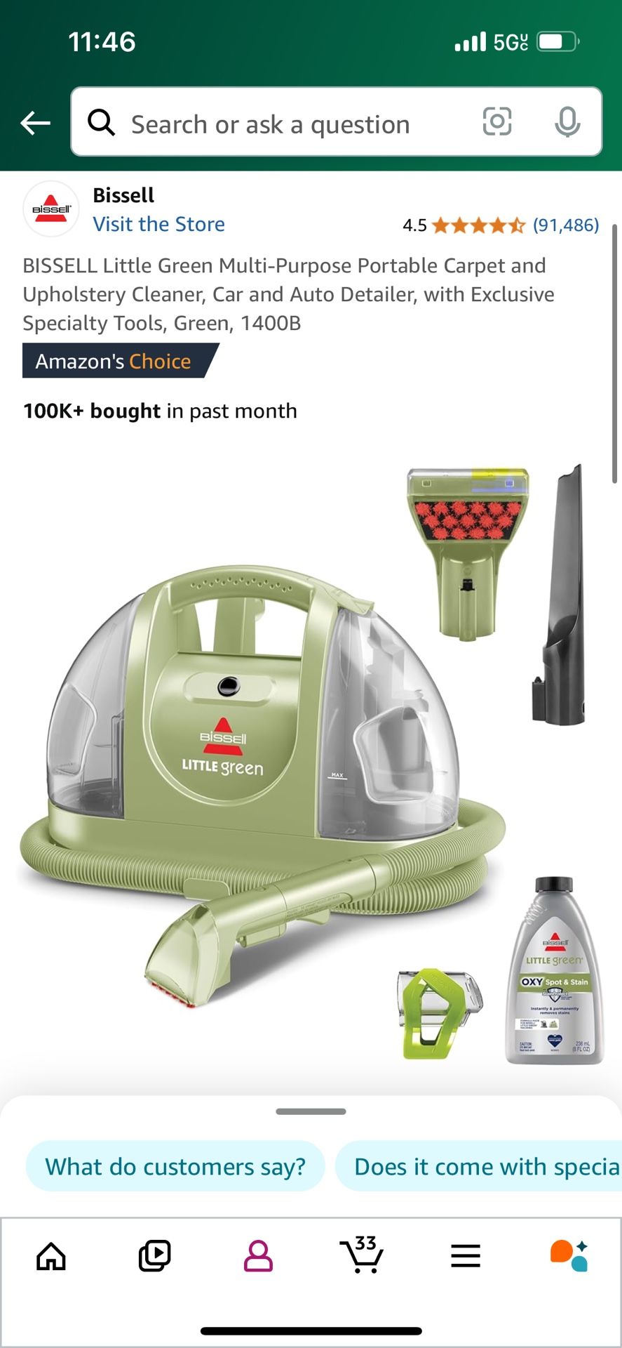 Floor/couch Steamer Cleaner Vaccum