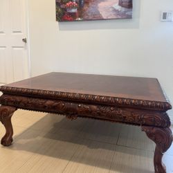 $Solid Wood Large Cocktail/Coffee  Table