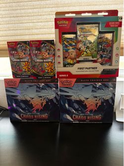 Pokemon etb and booster bundles