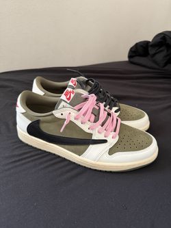 Travis Scott Reverse Olive Jordan 1 low