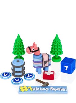 Video Game Cake Toppers - 11 Piece Set for Themed Birthdays - Enhanced Party Decorations.