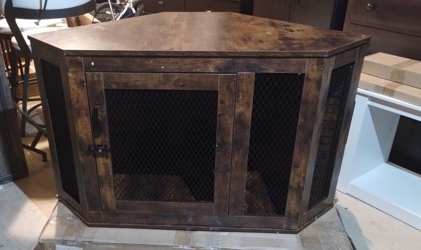 Corner Dog House Cage