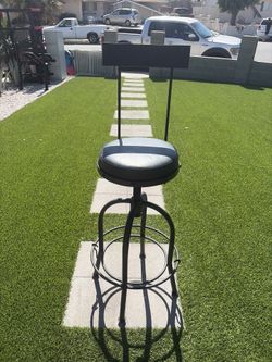 Bar stool with back rest / garage bench mechanic