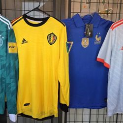 Adidas Nike Mens JERSEY'S Futbol Large Size No Trade 