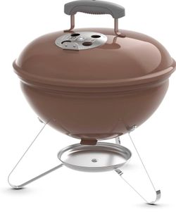 Weber Smokey Joe - Mocha Mousse with charcoal chimney