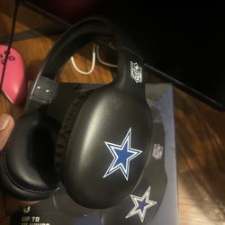 Dallas cowboys NFL Endzone wireless headphones 