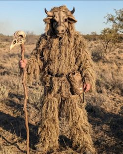Arcturus Ghost Ghillie Suit Dry Grass Camouflage 4-Piece Set XL / XXL