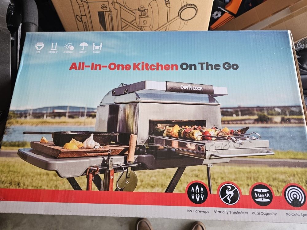 Capt'n Cook Pizza/steak Oven/grill