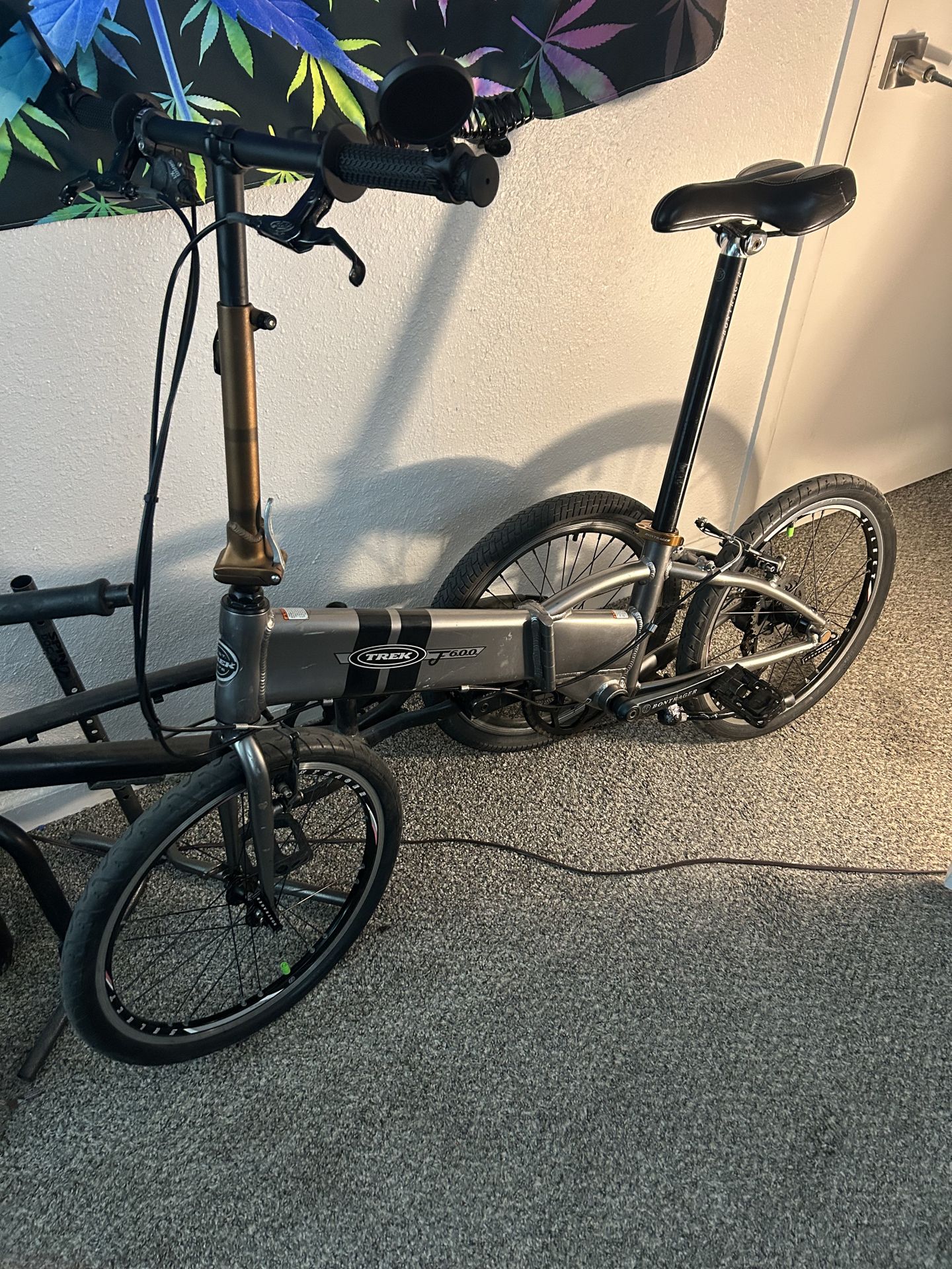Trek f600 foldable bike
