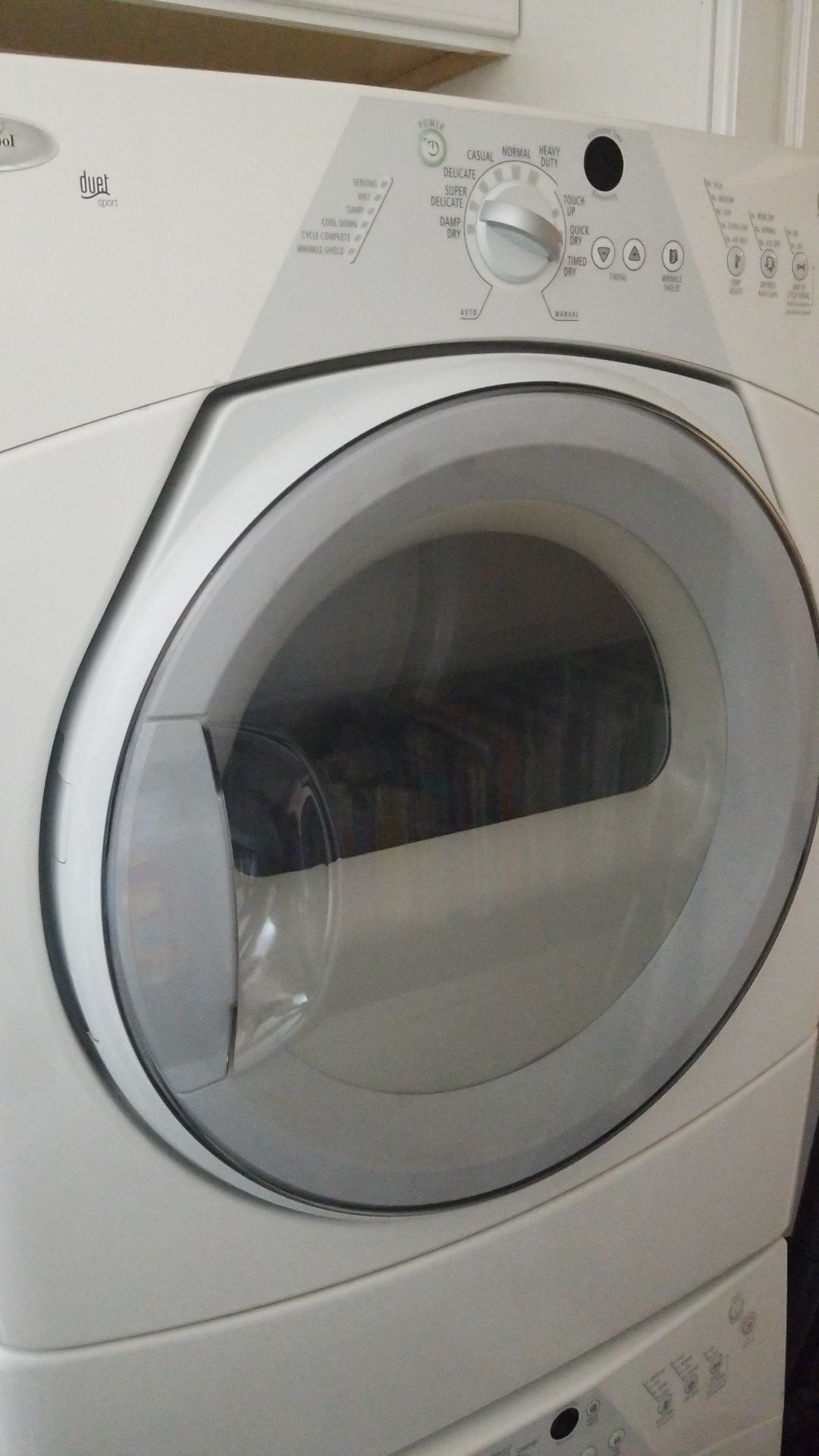 Whirlpool duet sport washer and dryer set