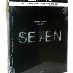 brand new sealed 4k blu ray seven bluray se7en 