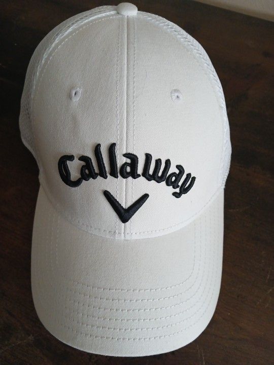 Callaway Golf Hat White CA#55666