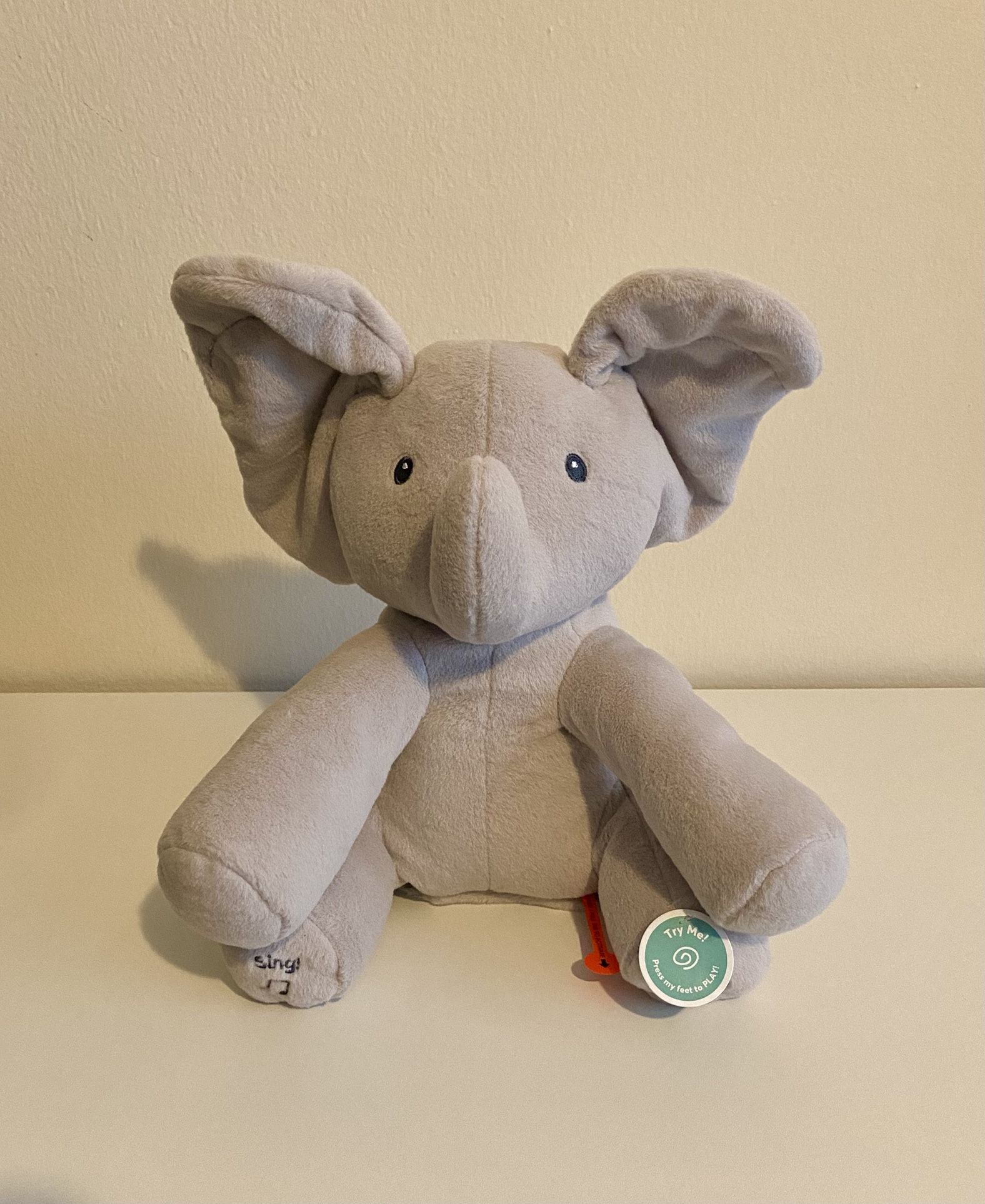 Baby GUND Animated Flappy the Elephant Plush