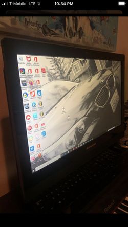 Lenovo built in screen computer