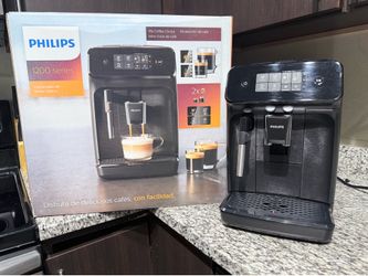Philips 1200 Series Automatic Espresso Machine with Milk Frother