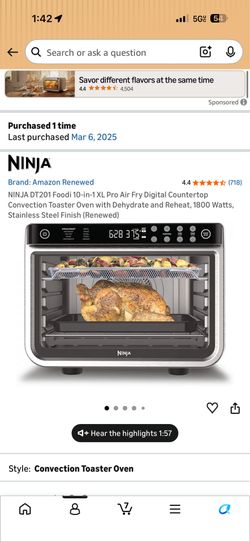 Ninja 10-N-1 XL air fryer