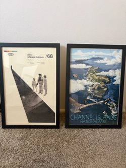 Posters in frame