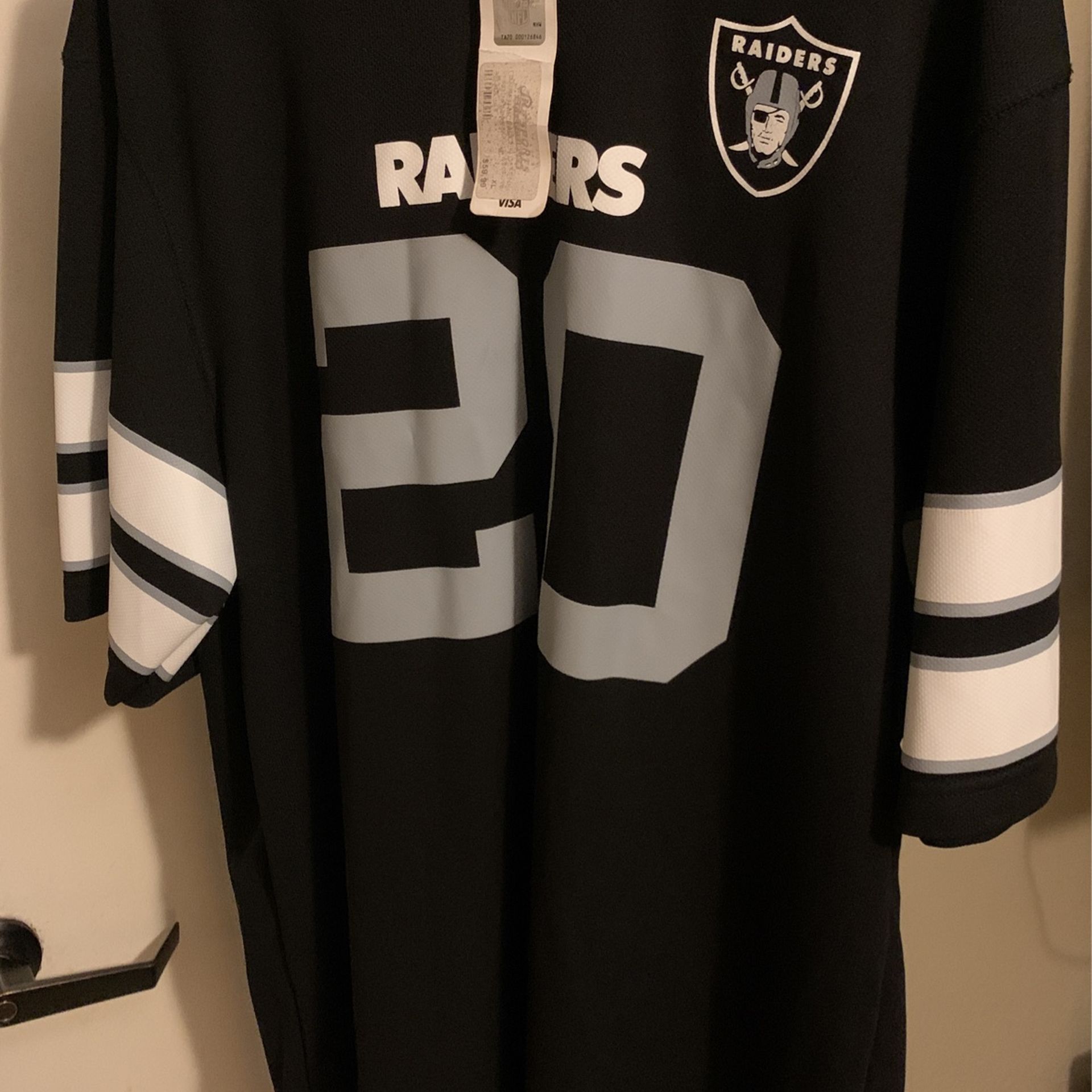 Raiders McFadden jersey new XL