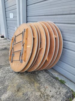 Used wood tables for s,a,l,e