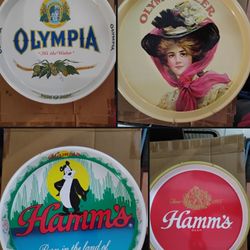 Collectible Beer Trays 