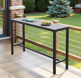 Outdoor Waterproof Bar Table 55”