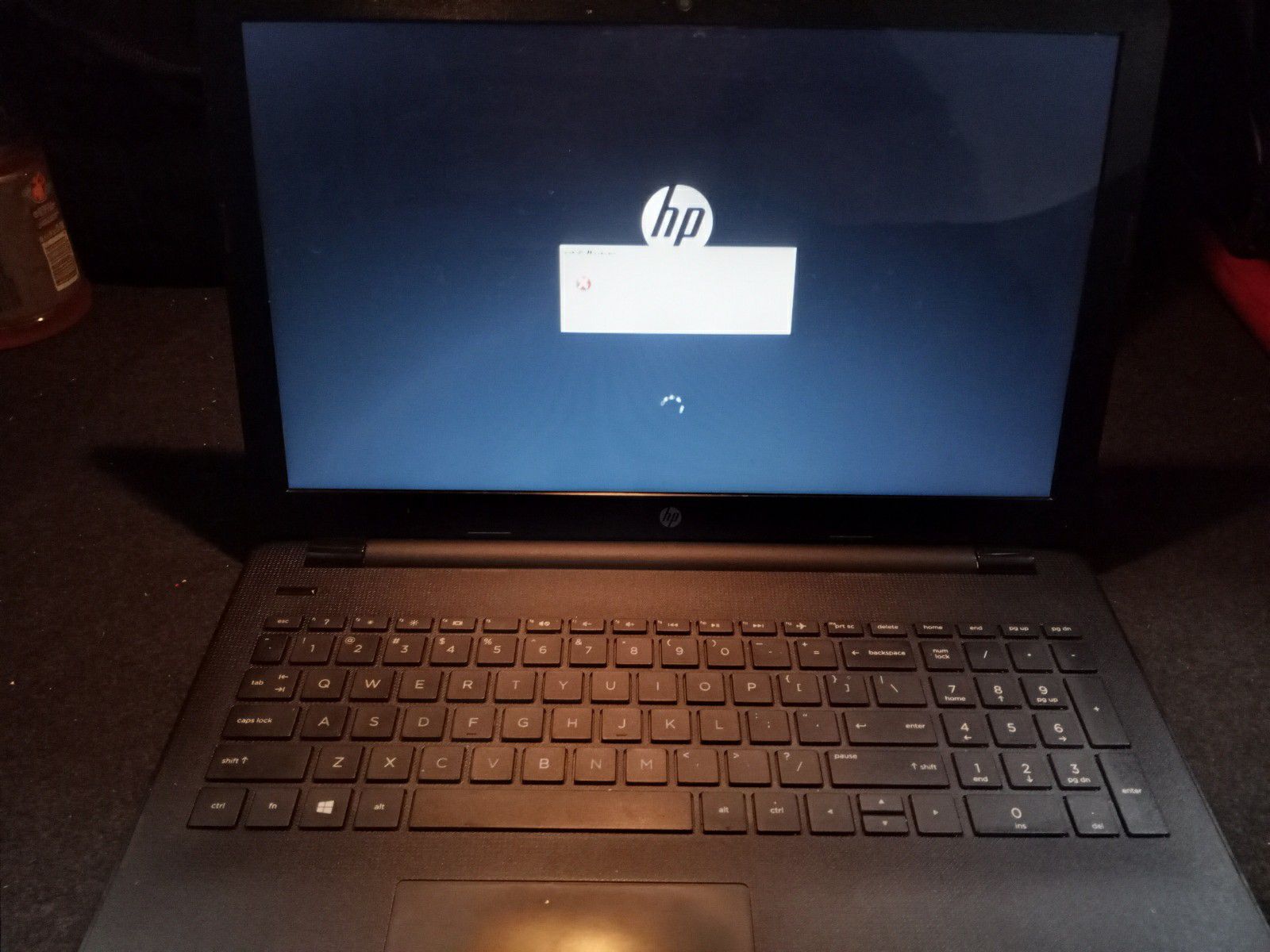 HP laptop with charger 15-bs115dx needs windows down loaded to it