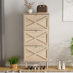 3-Tier Shoe Cabinet