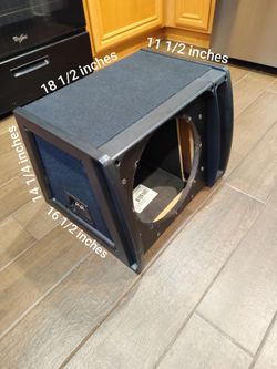 12 Inch Subwoofer Box (Sealed/Ported)