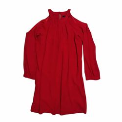 BCBGMAXAZRIA Cold Shoulder Red Dress Womens size Small