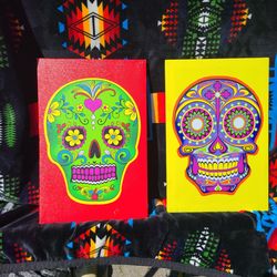 Day of the dead paintings