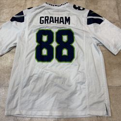 Seahawks Jimmy Graham NFL Jersey, Men’s Large 