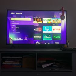 43inch TCL ROKU TV 