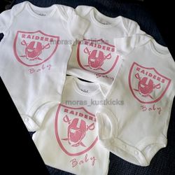 Raiders Onesies