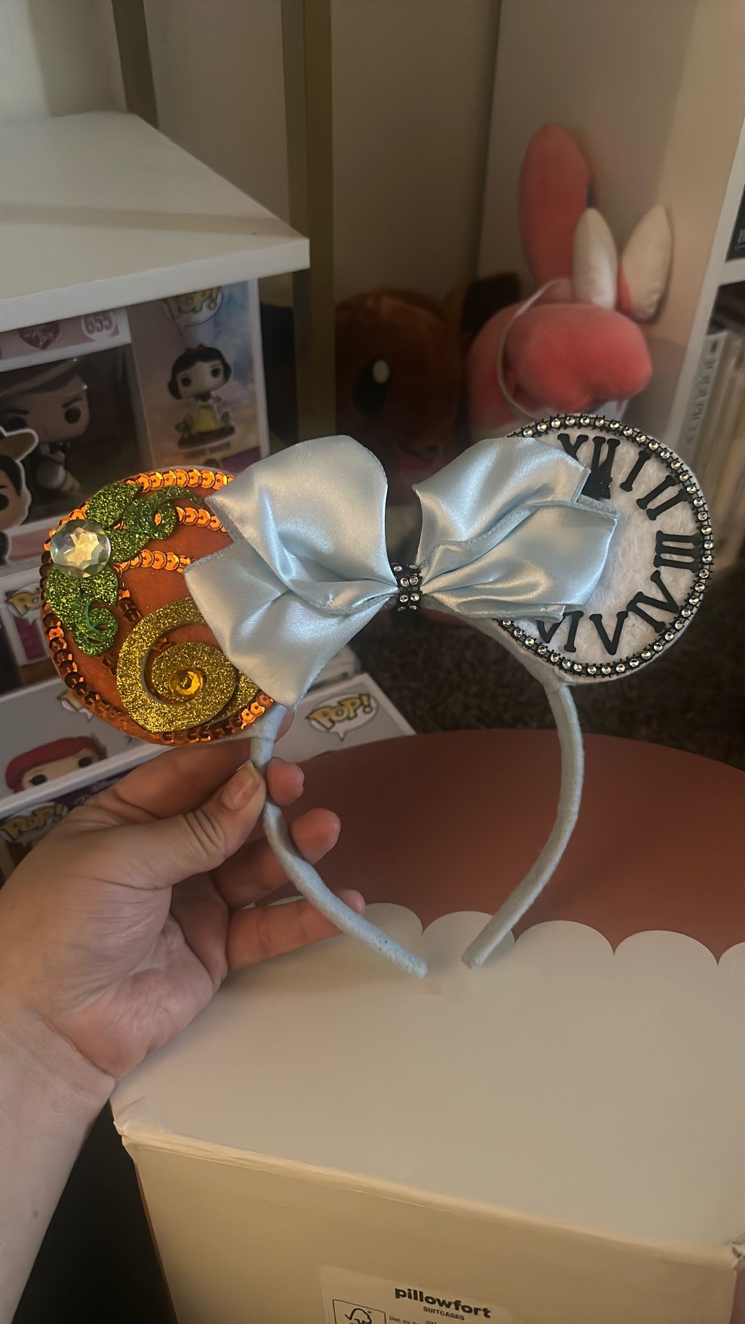 DIY Cinderella Inspired Mickey Ears
