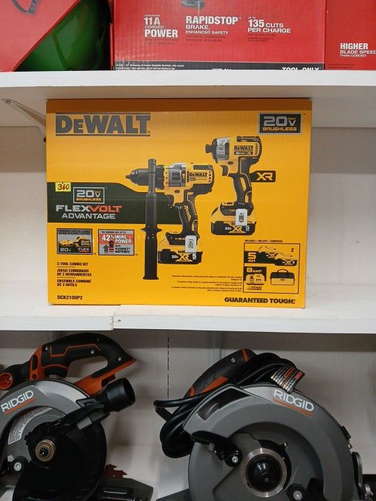 Dewalt New 20V Brushless Tool.combo Kit