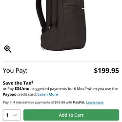 In case Backpack Like New 