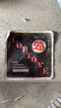 Vintage Lortone 3-Barrel Rock Tumbler