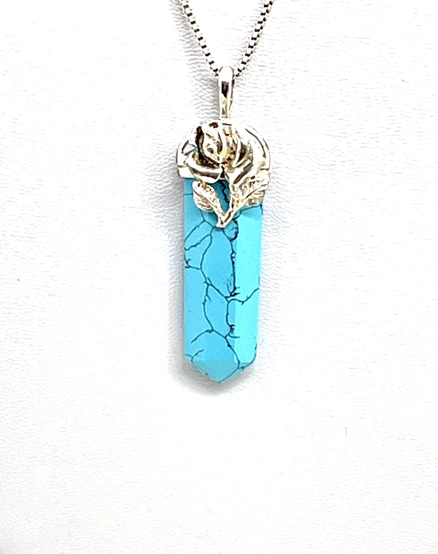 Sterling ‘Turquoise’ Necklace