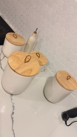 West Elm ceramic set