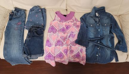 Girls Size 5/6T Clothes – 12 pieces