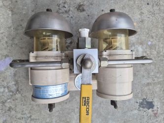 Racor 75/500MAX Dual Diesel Fuel Filter Water Separator