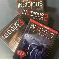 Horror Movie: Insidious DVD Series 1-4 