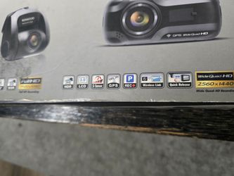 Kenwood Dash Cam Wide Quad-HD GPS