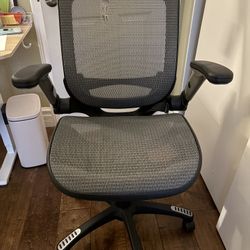 GABRYLLY Ergonomic Office Chair, High Back Home Desk Chair with Headrest, Flip-Up Arms, 90-120° Tilt Lock and Wide Cushion, Big and Tall Mesh Chairs f