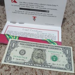 Santa Dollar - K-Mart 1994