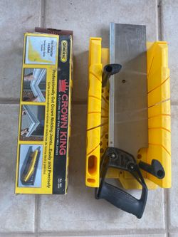 Miter for crown moulding and regular 2X4