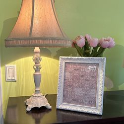 Elegant Victorian Lamp And Shade (only)