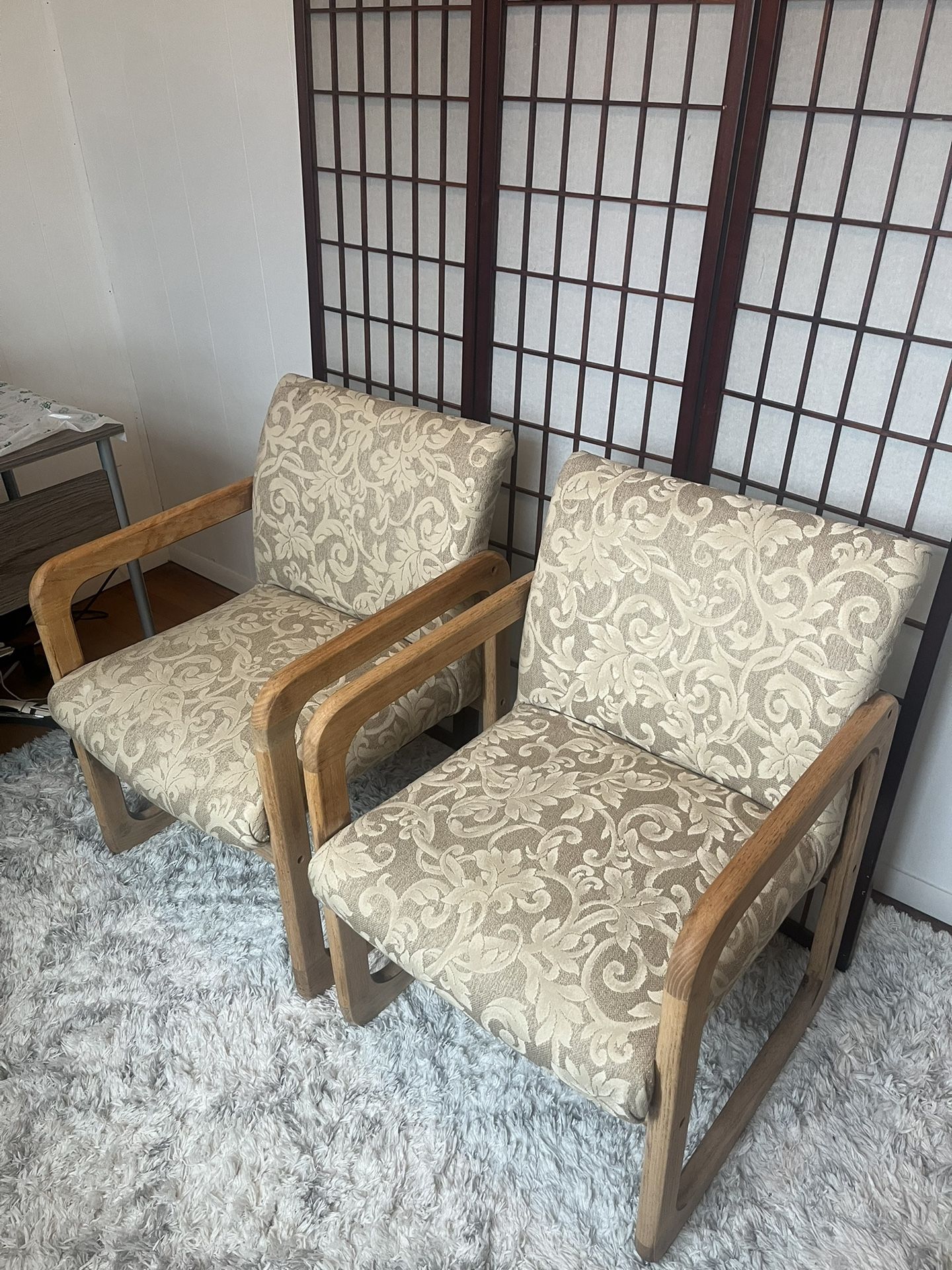 2 Chairs ( Free Delivery )