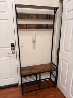 Coat Rack / Shoe Bench